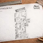Penthouse N'1 With Balcony, Sauna & Whirlpool Access By Alpenluxus Collection
