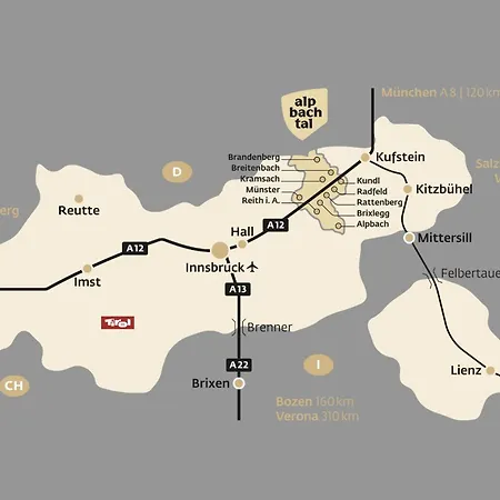 アパート Penthouse N'1 - Alpenluxus Collection *