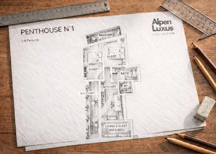Penthouse N'1 - By Alpenluxus Collection